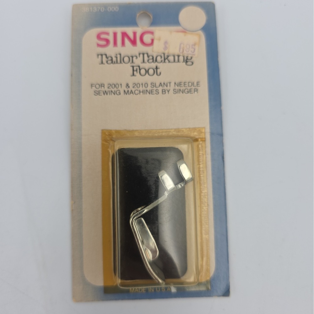 Singer Sewing Machines Tailor Tacking Foot For 2001 & 2010 Slant Needle 381370